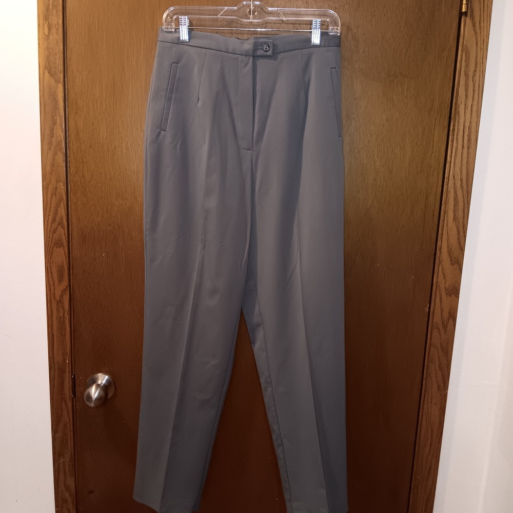 Dress Barn Women's‎ Gray High Waist Career Dress Pants Size 10
